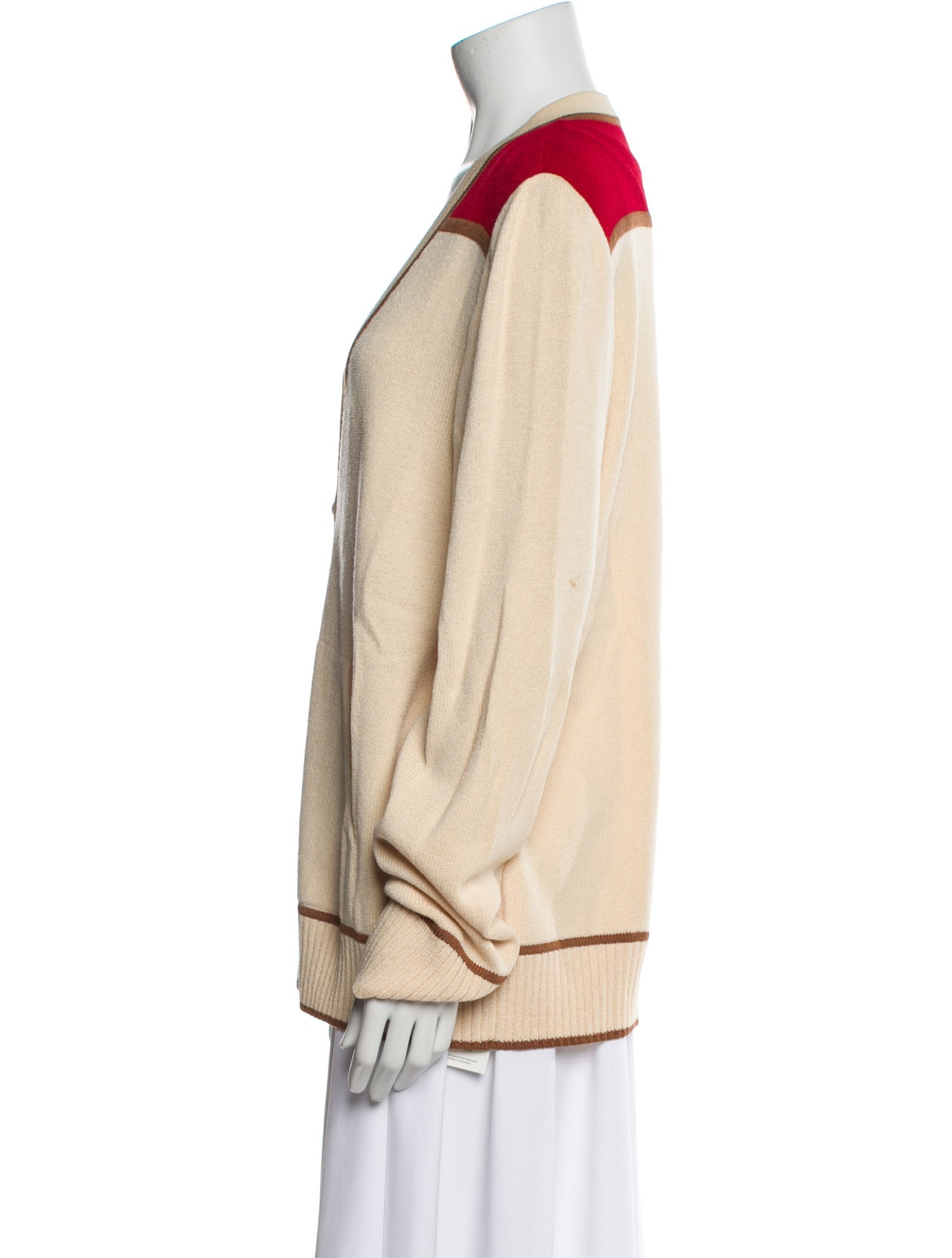 St. John Sport Wool Colorblock Pattern Jacket