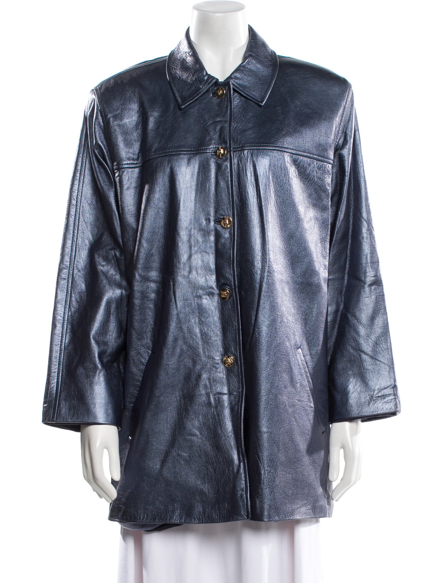 St. John Sport Leather Jacket