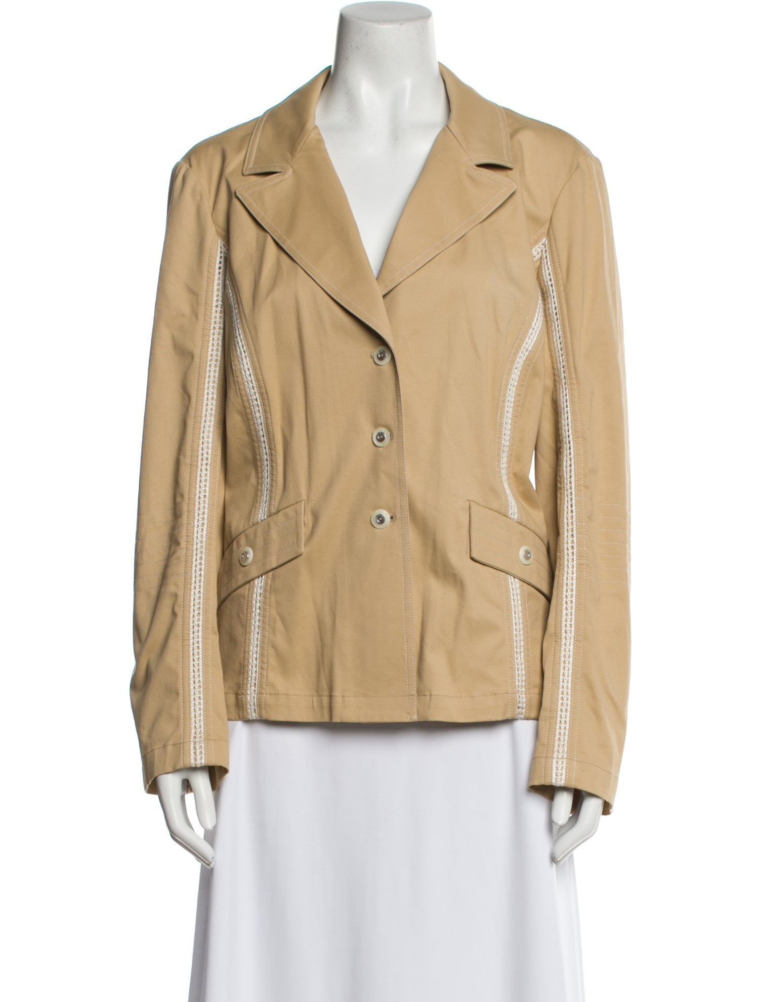 St. John Sport Striped Blazer