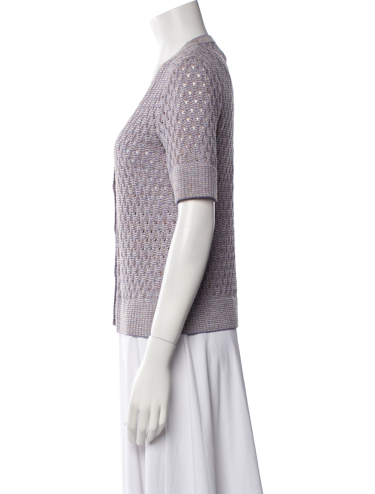 St. John Sport V-Neck Sweater