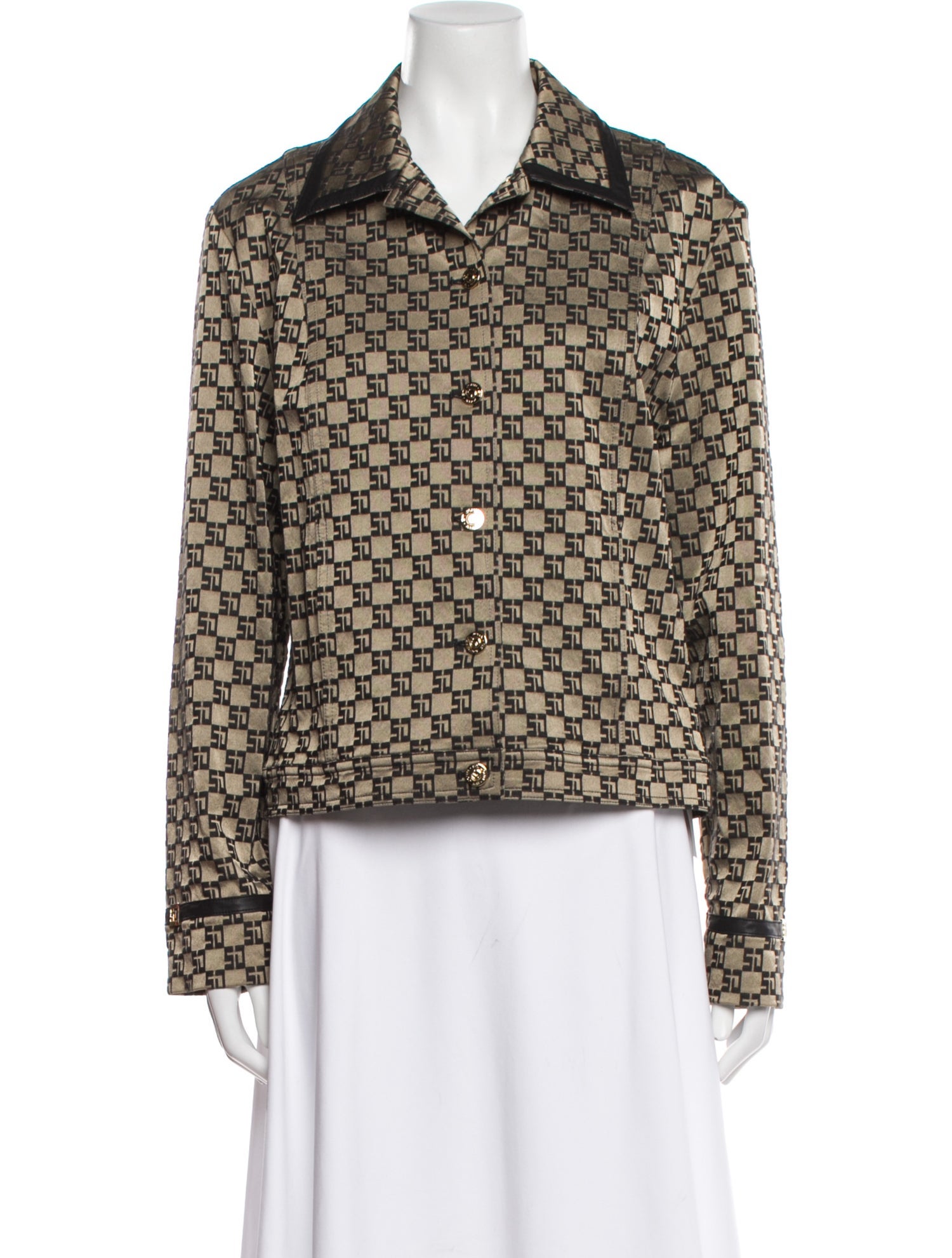 St. John Sport Vintage Tweed Pattern Blazer