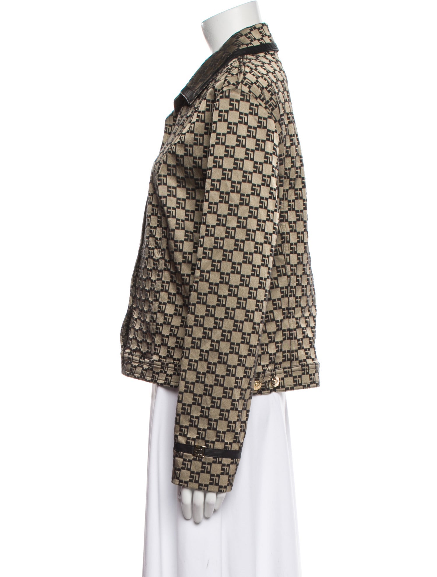 St. John Sport Vintage Tweed Pattern Blazer