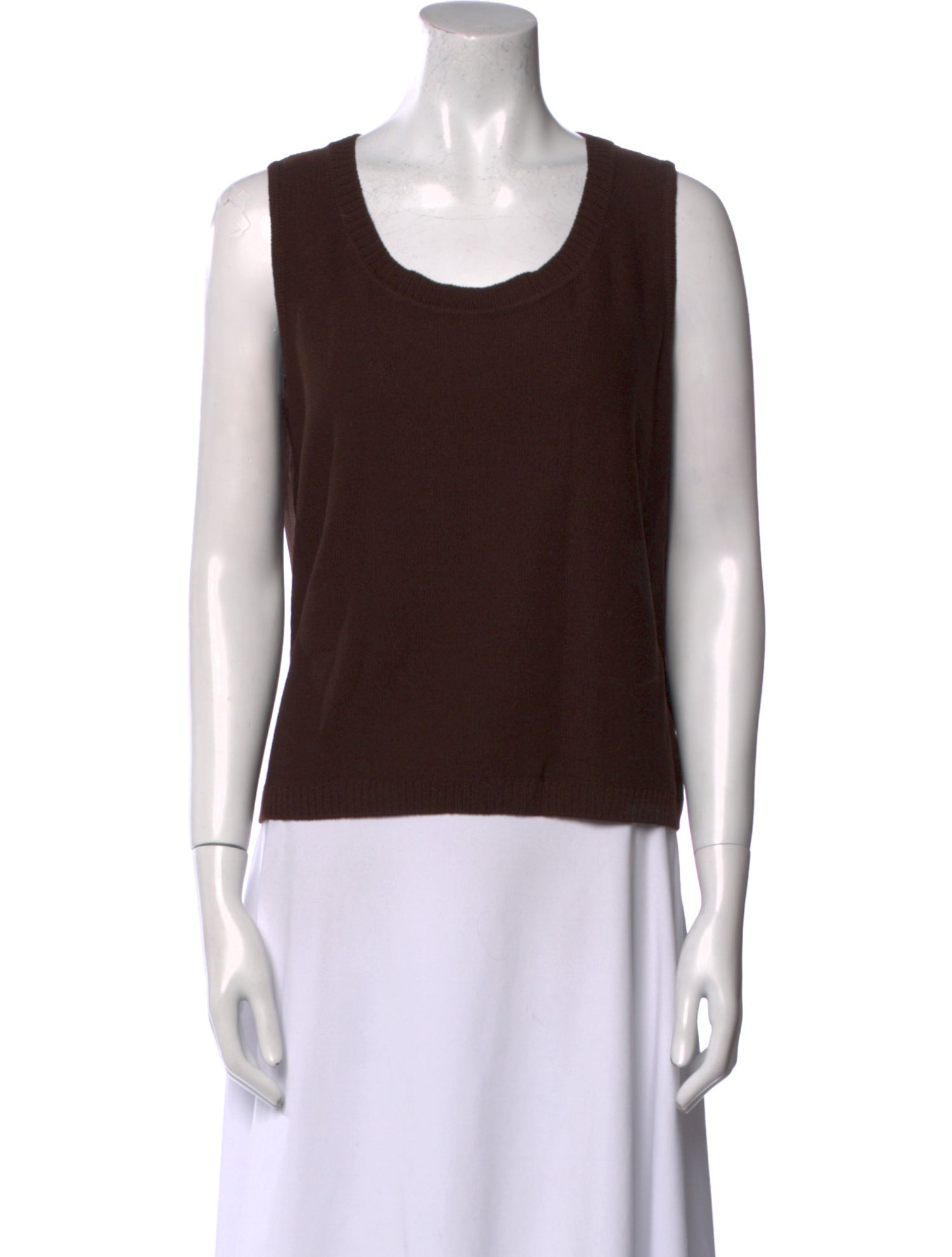 St. John Sport Wool Scoop Neck Sweater