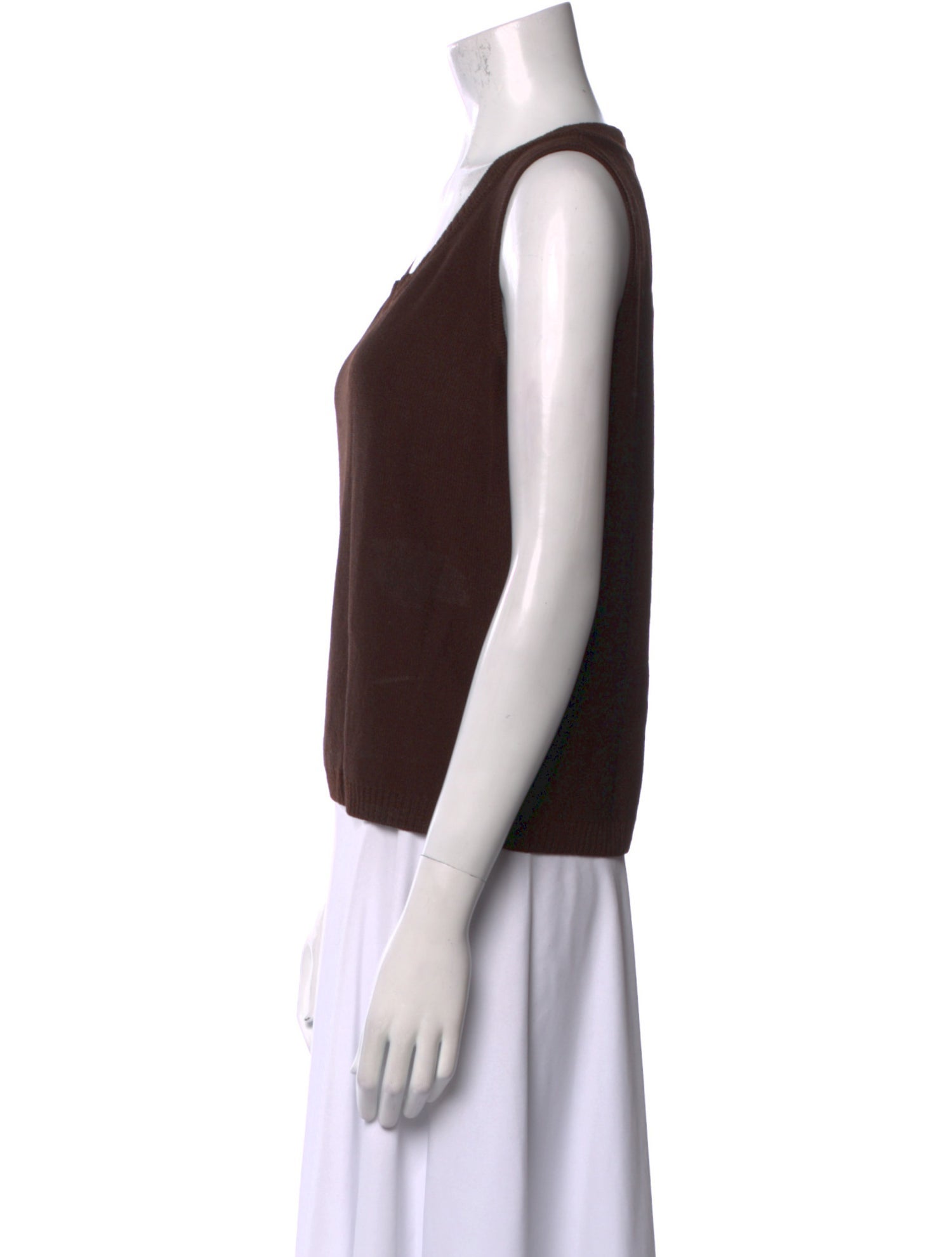 St. John Sport Wool Scoop Neck Sweater