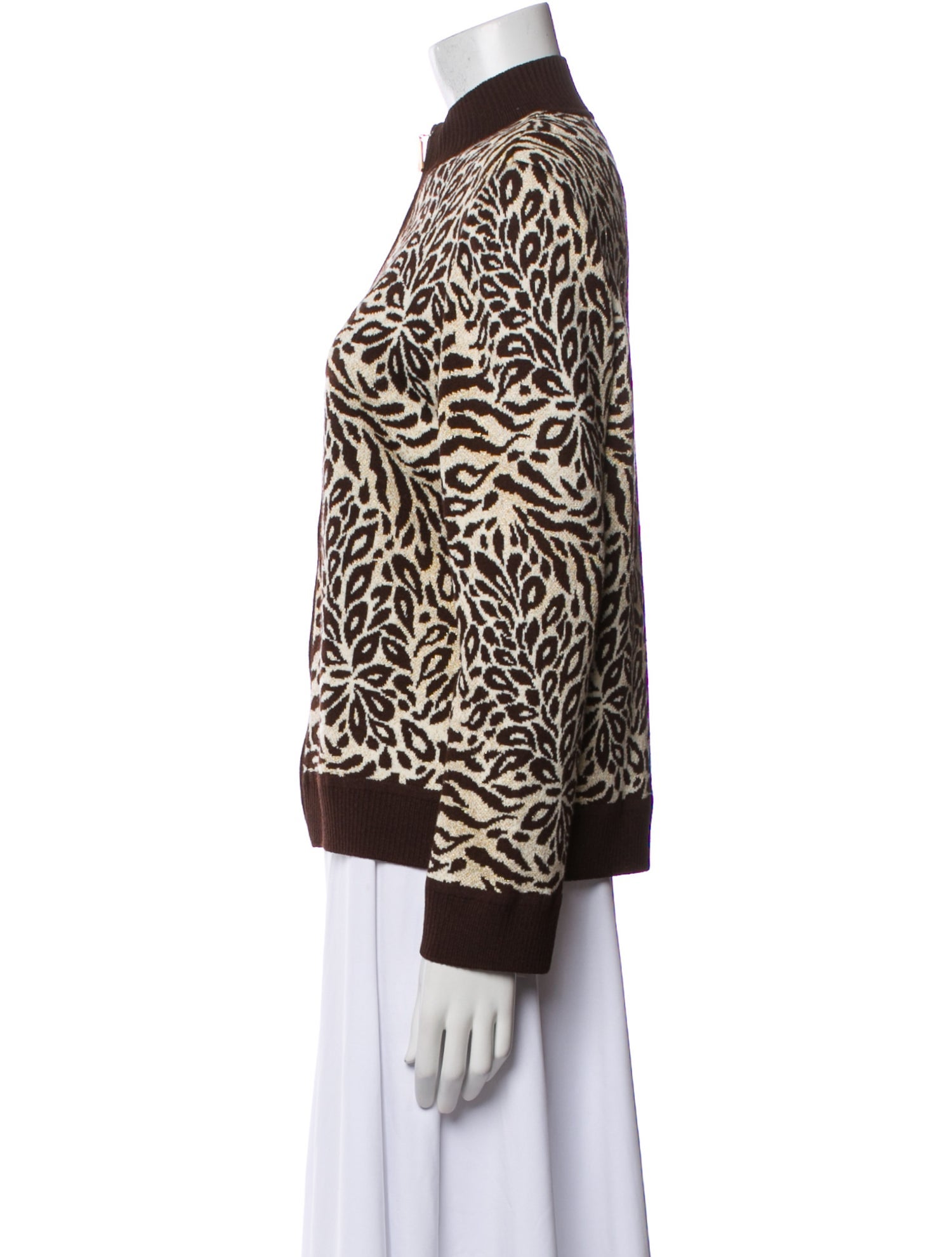 St. John Sport Animal Print Evening Jacket