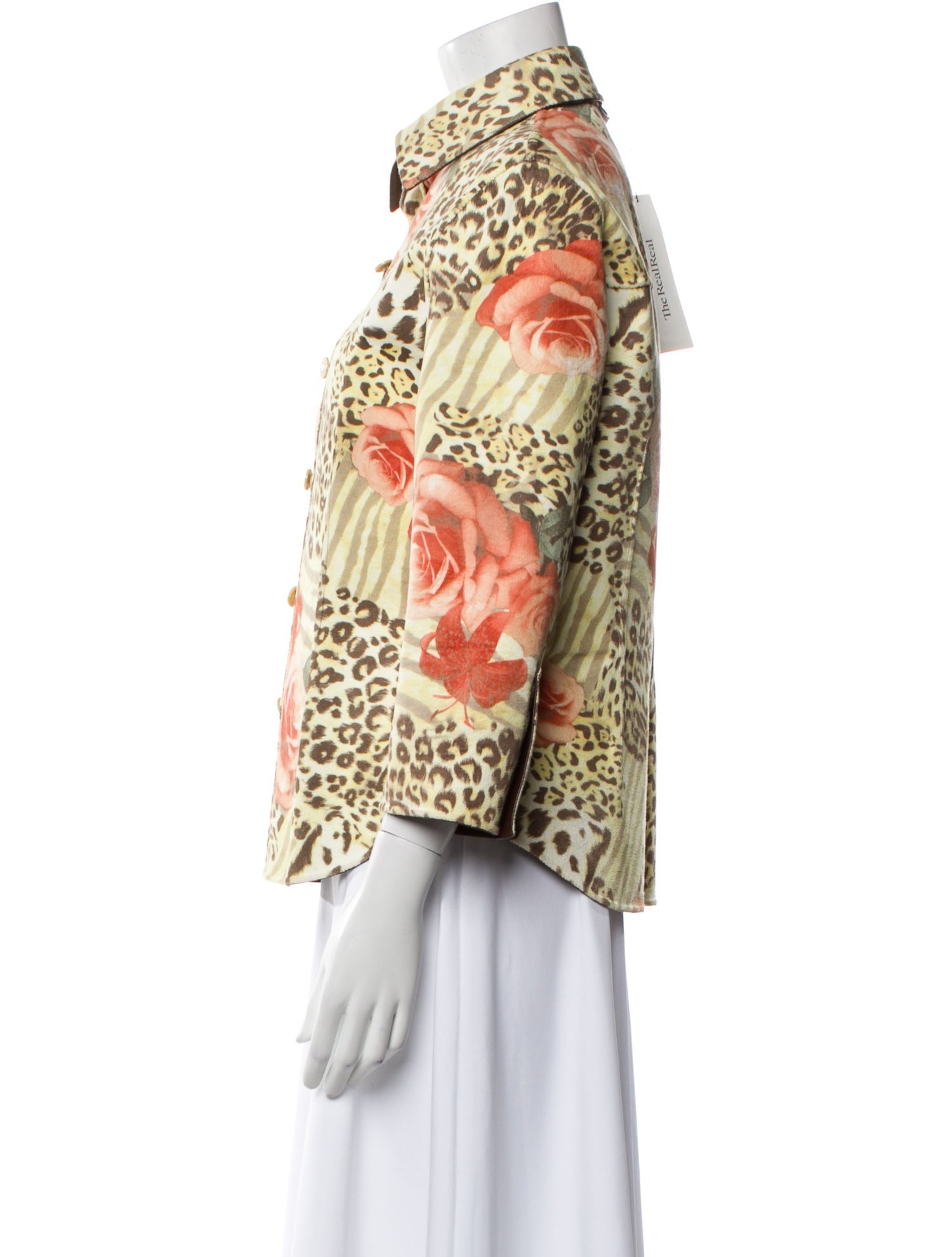 St. John Sport Leather Biker Jacket