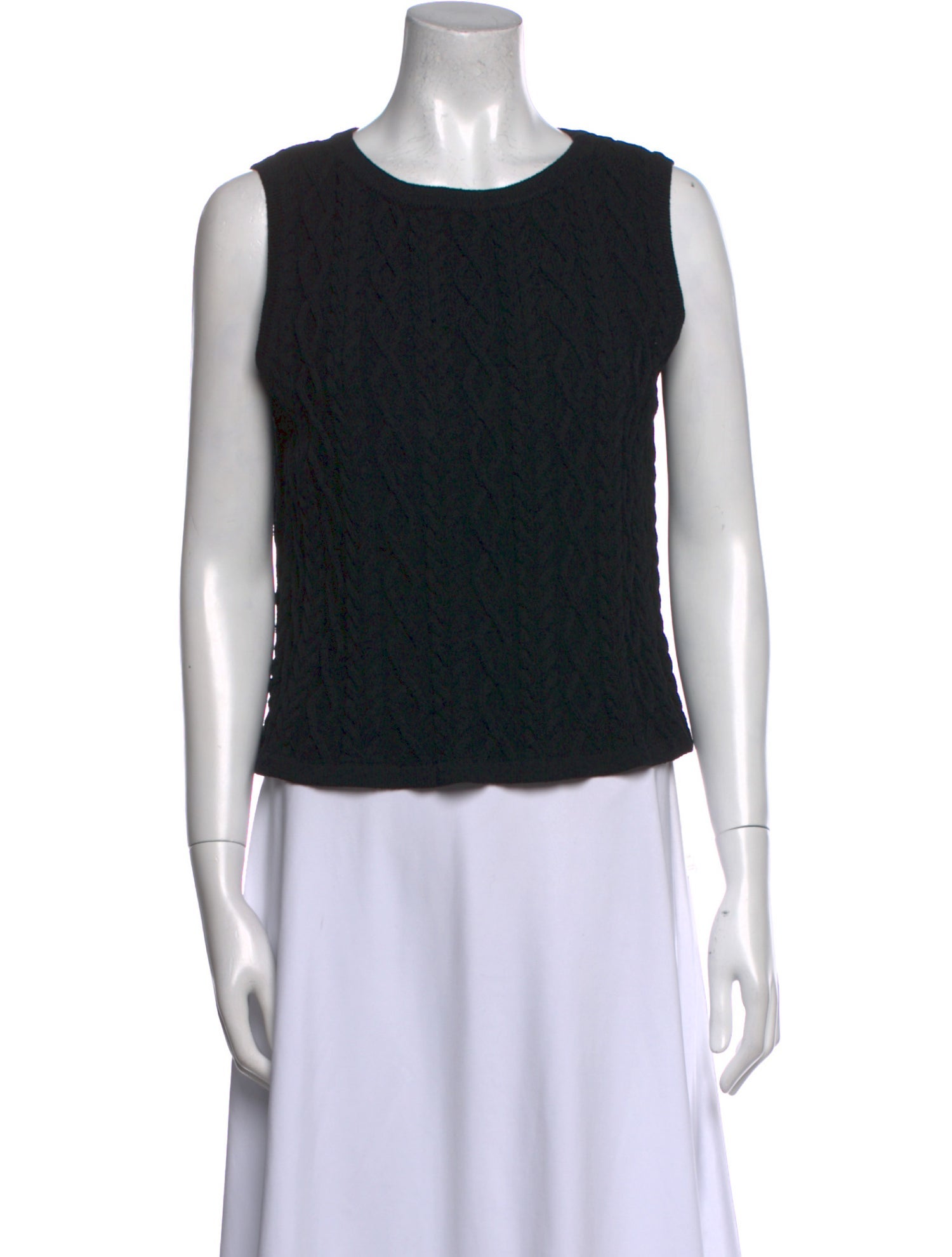 St. John Sport Wool Scoop Neck Sweater