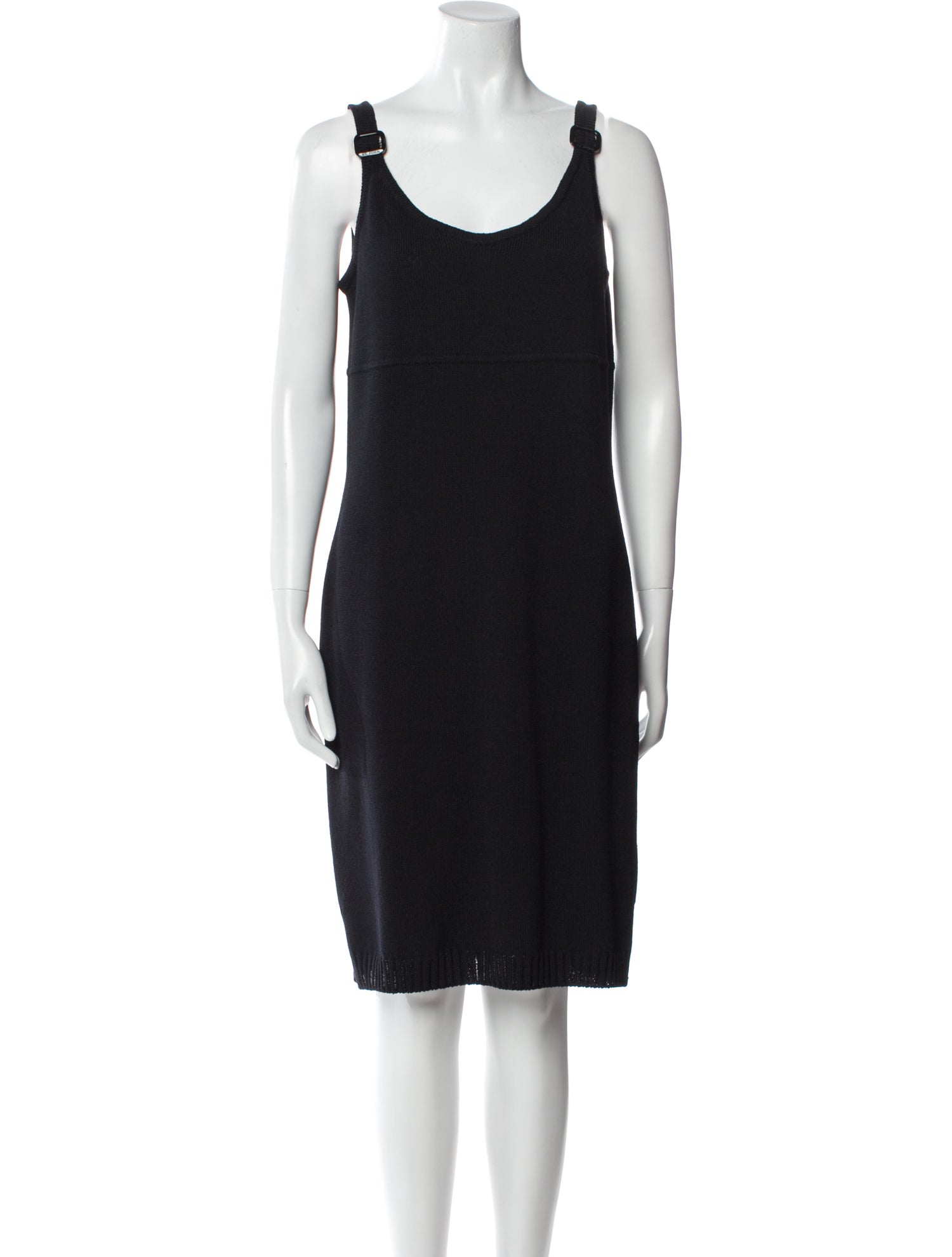 St. John Sport Wool Knee-Length Dress