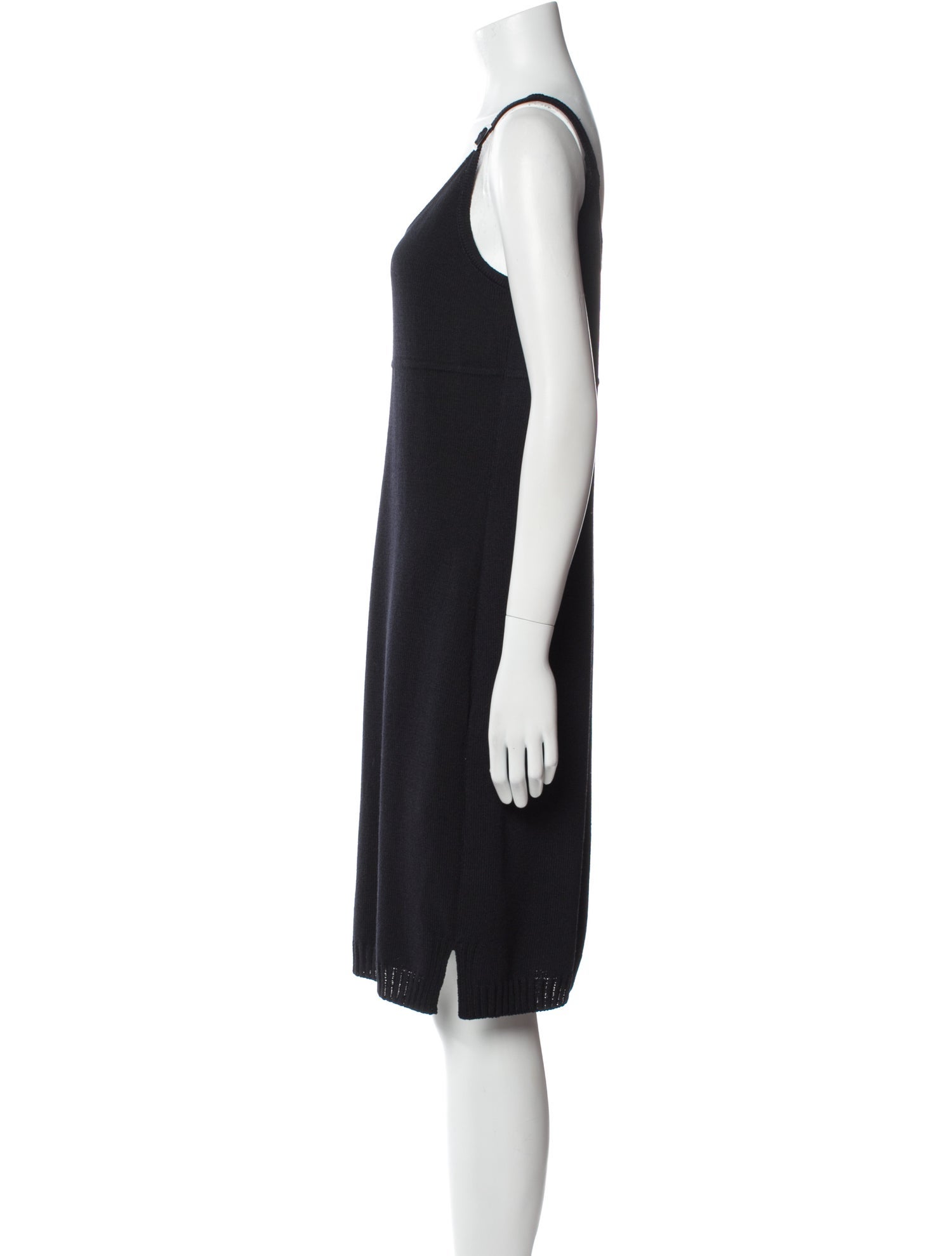 St. John Sport Wool Knee-Length Dress