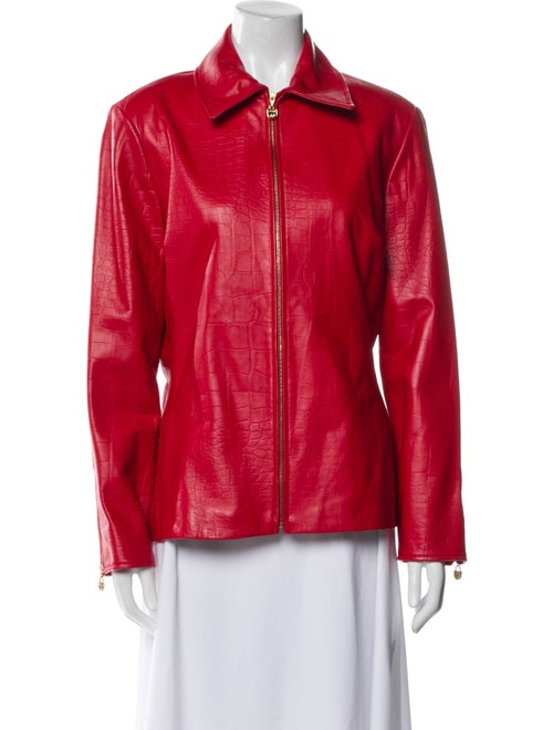 St. John Sport Leather Jacket