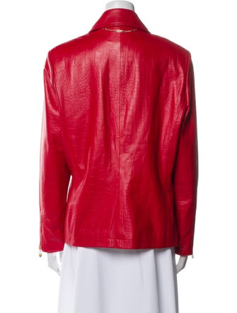 St. John Sport Leather Jacket