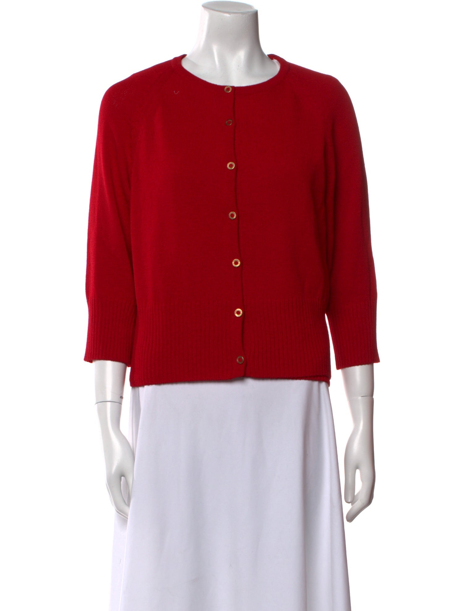 St. John Sport Wool Crew Neck Sweater