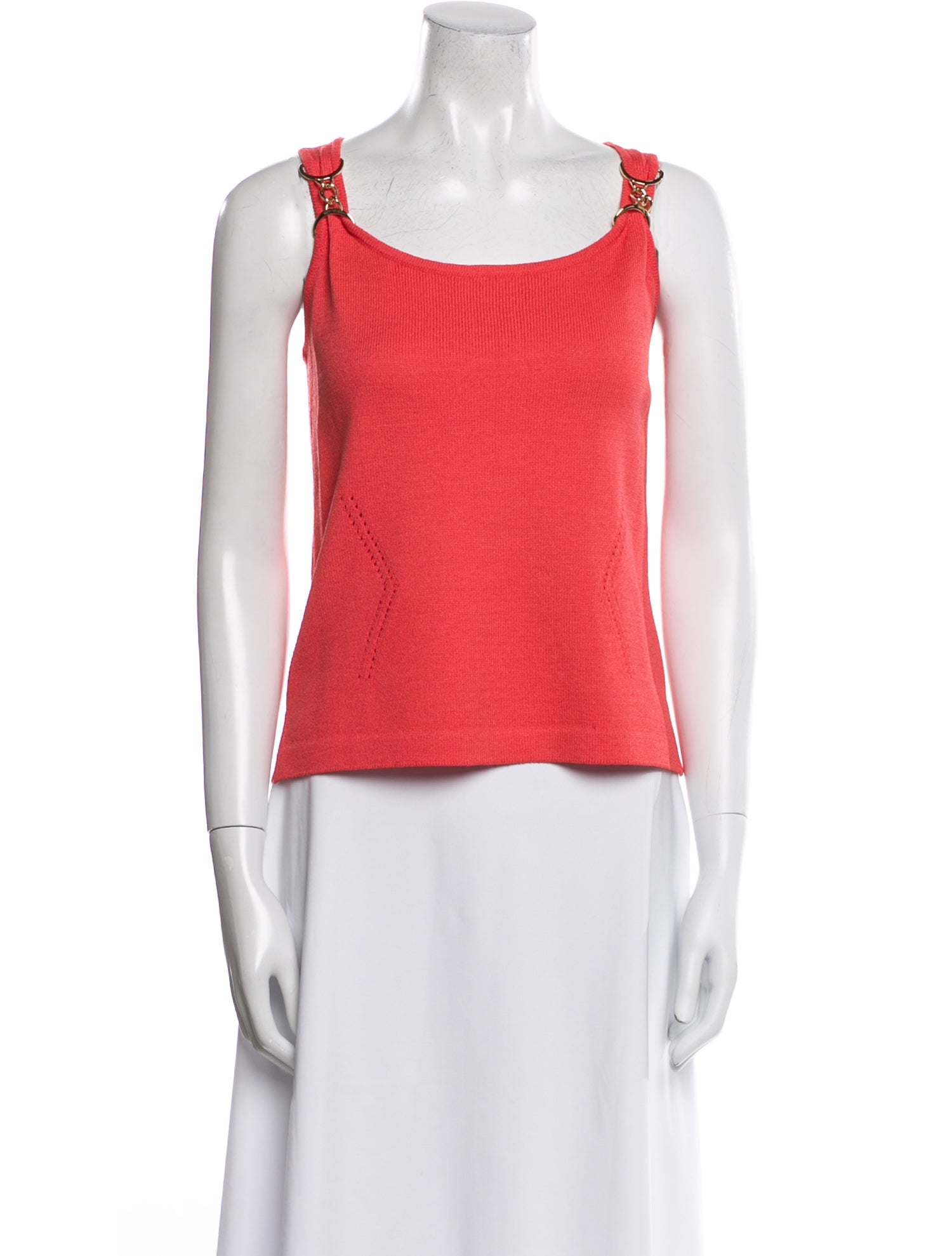 St. John Sport Wool Scoop Neck Sweater