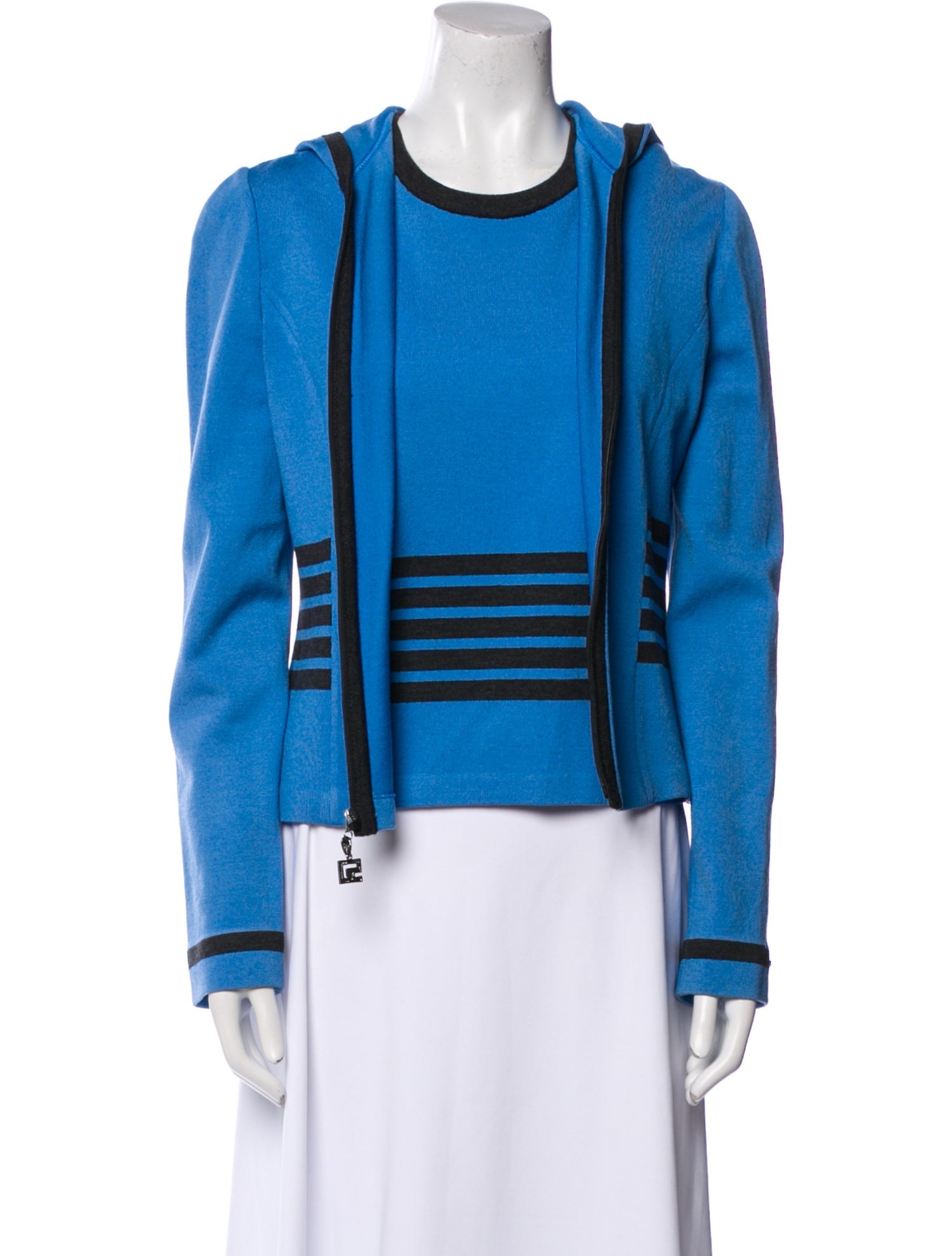 St. John Sport Wool Striped Set