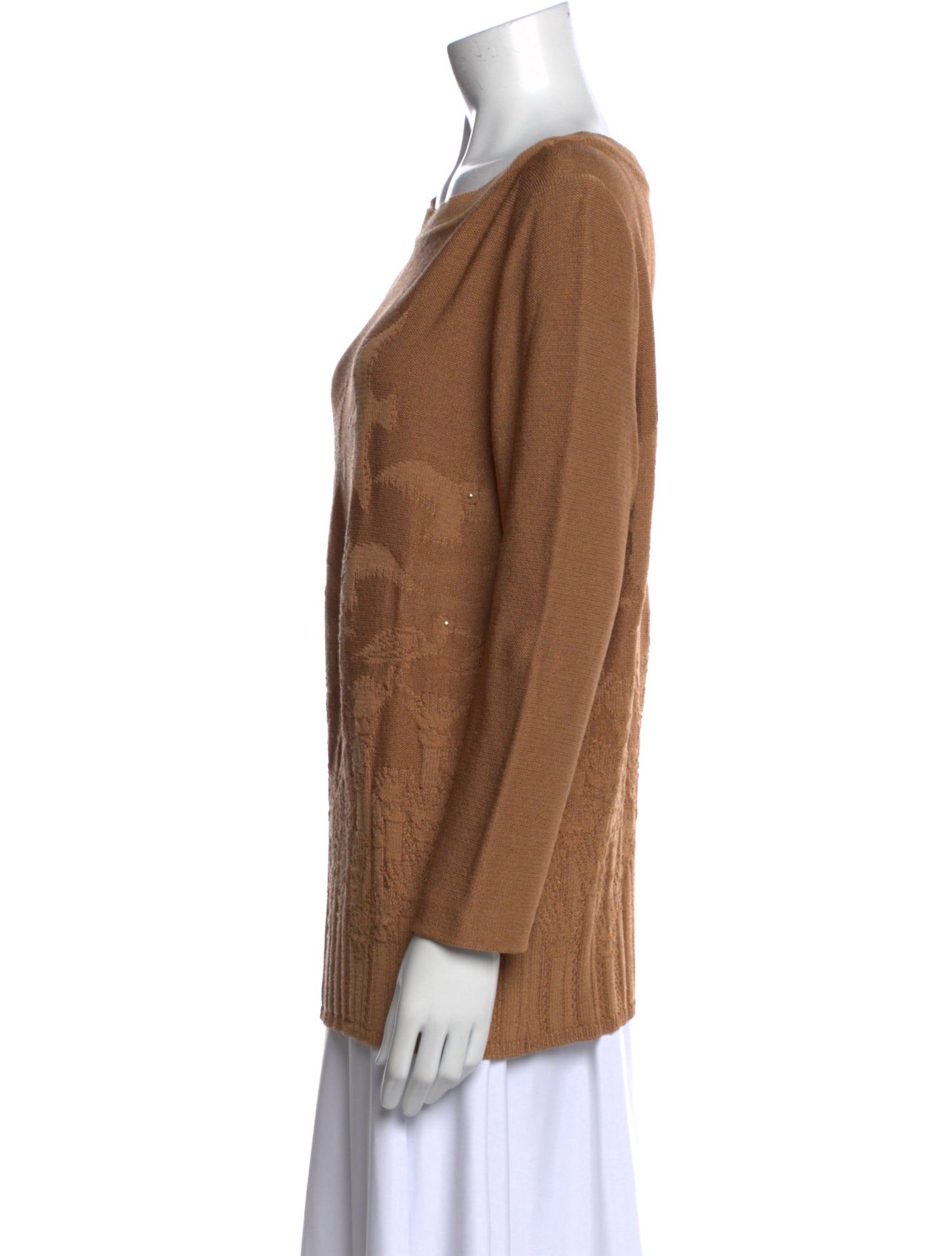 St. John Sport Bateau Neckline Sweater