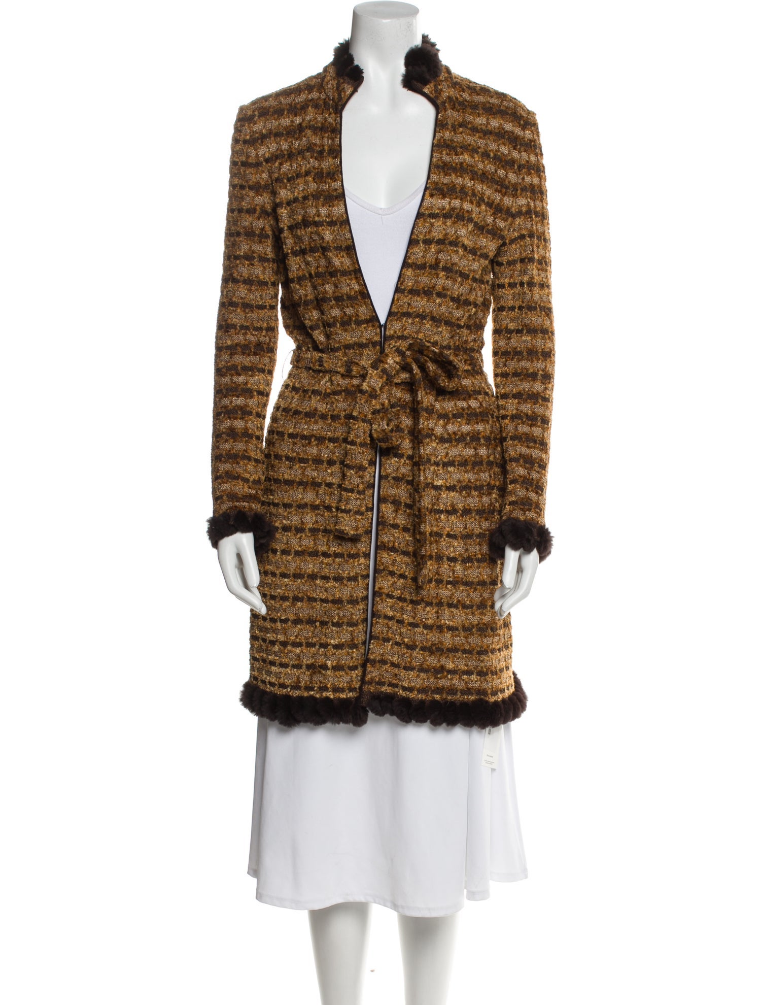 St. John Sport Tweed Pattern Blazer