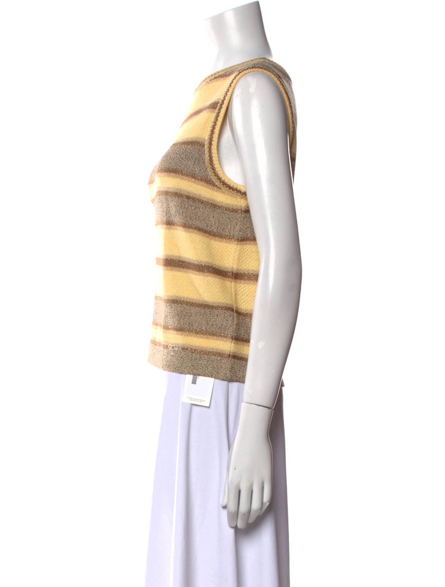 St. John Sport Wool Striped Sweater