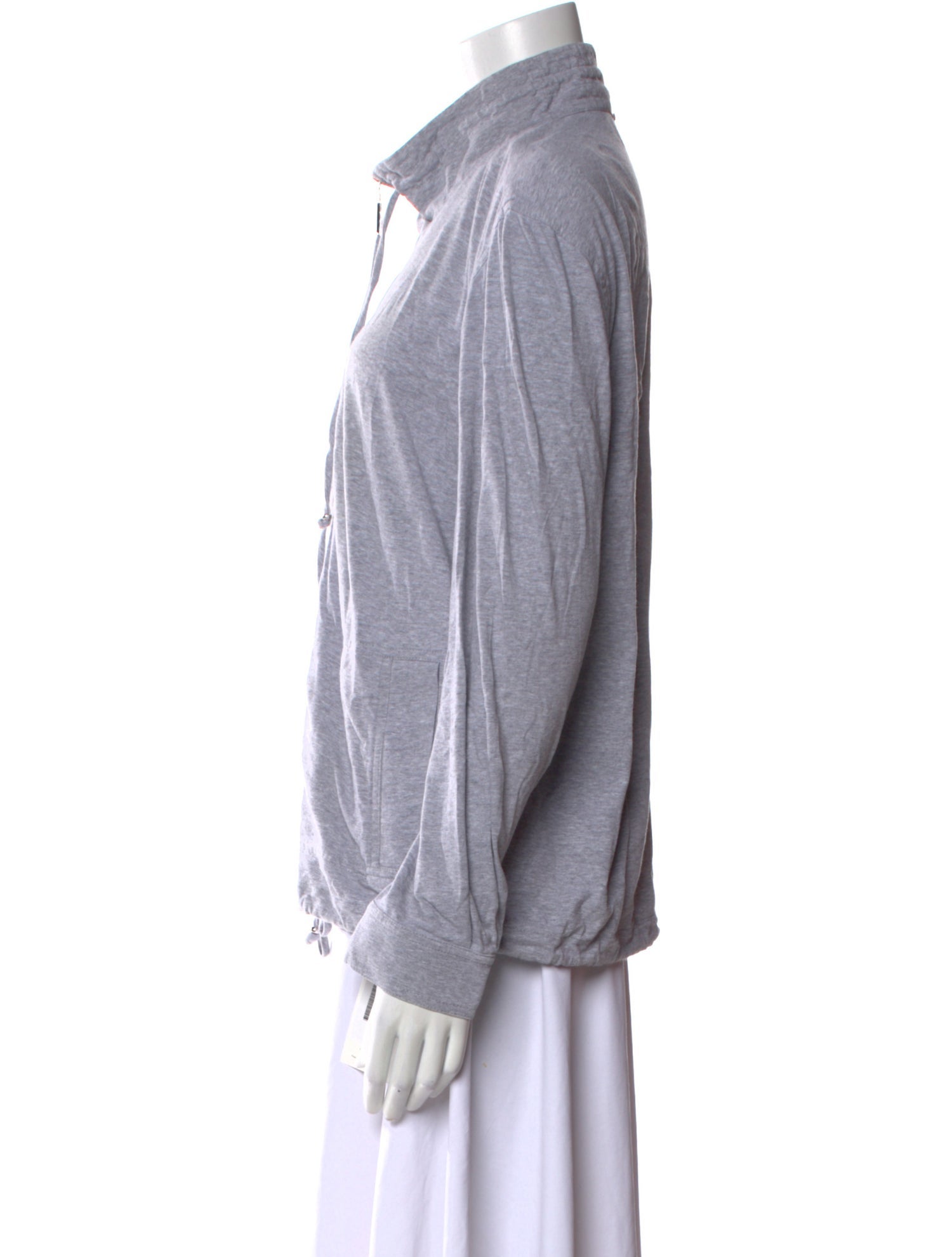 St. John Sport Mock Neck Sweater