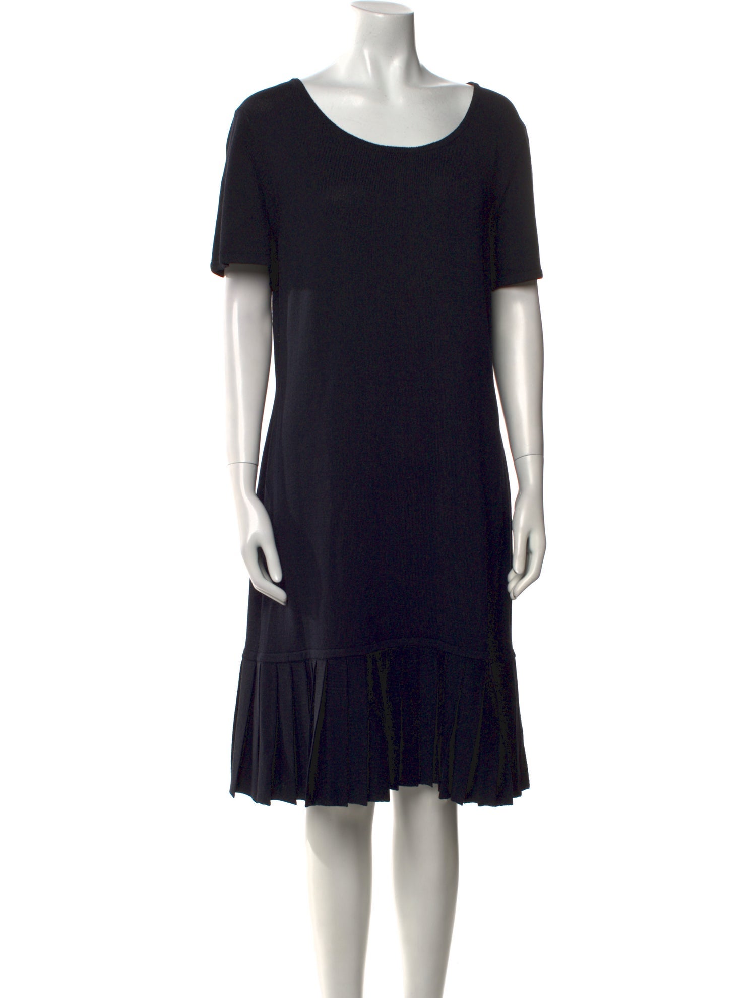 St. John Sport Wool Knee-Length Dress