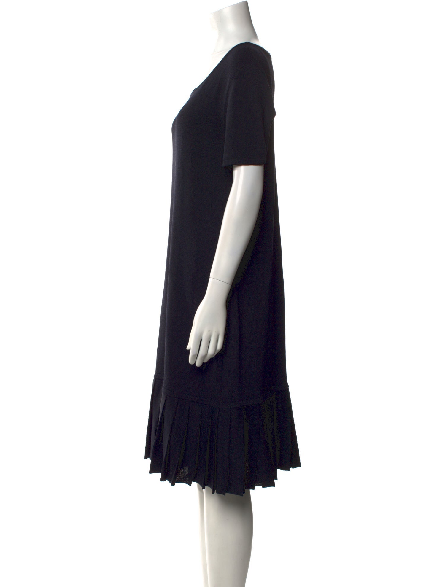 St. John Sport Wool Knee-Length Dress