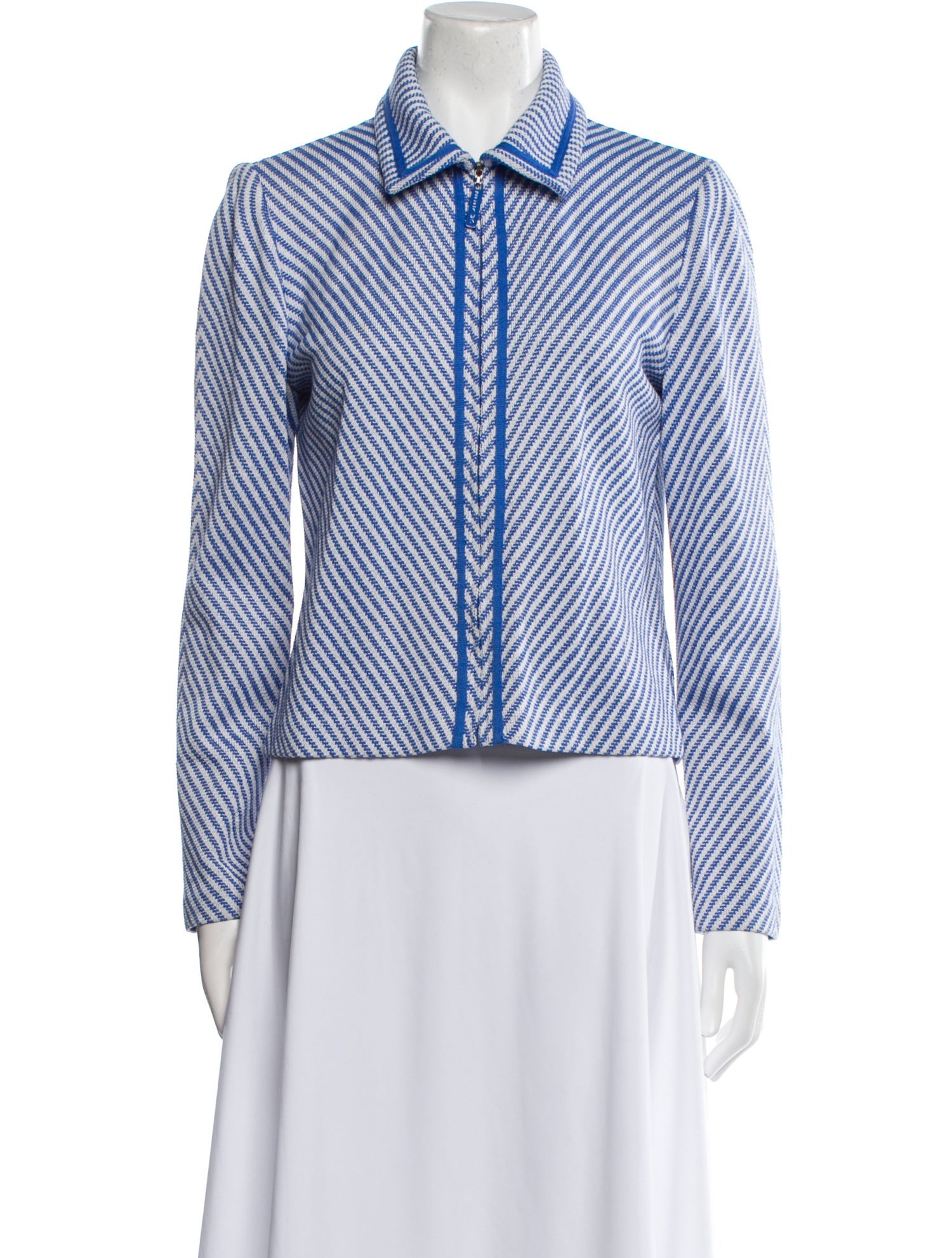 St. John Sport Striped Jacket