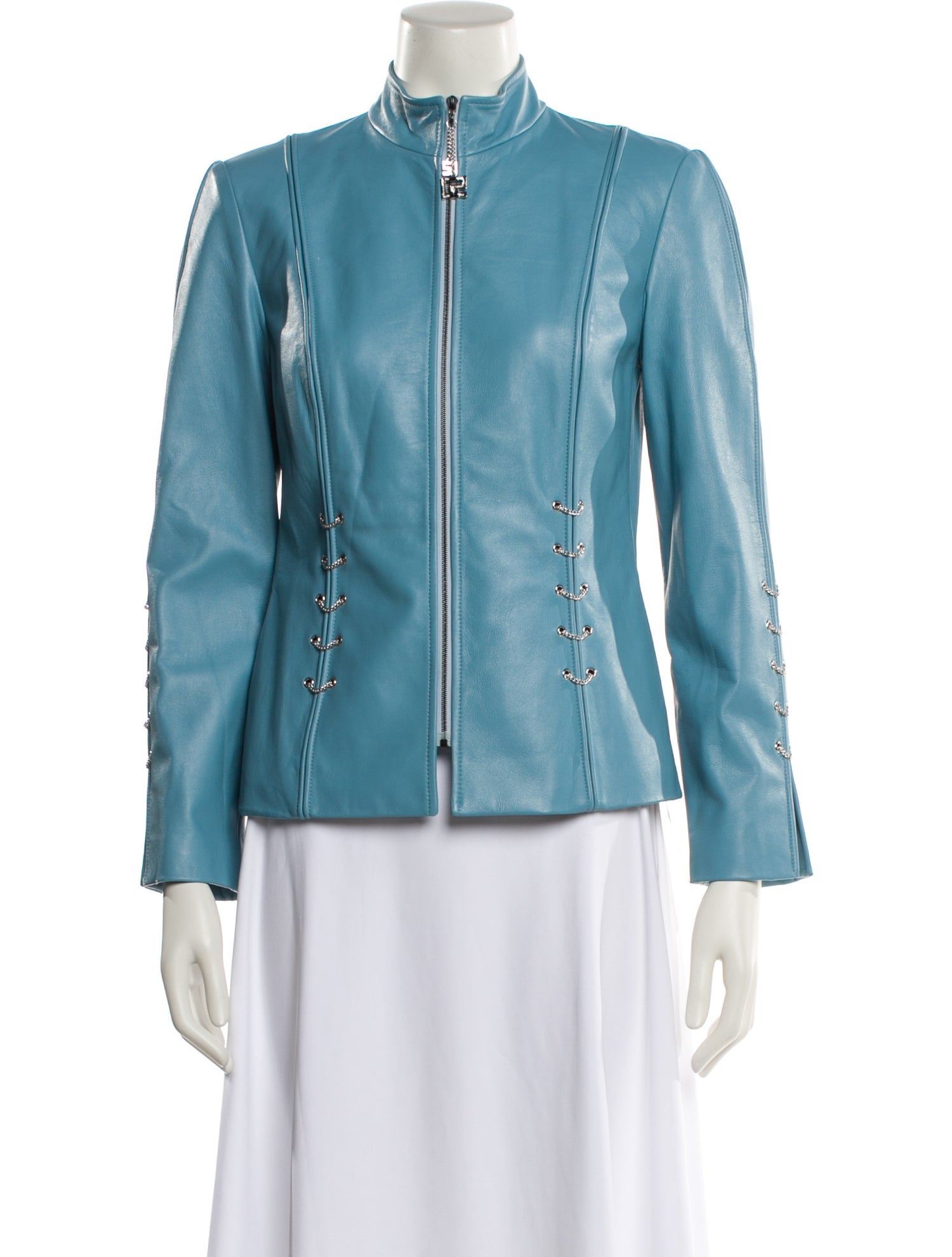 St. John Sport Leather Jacket