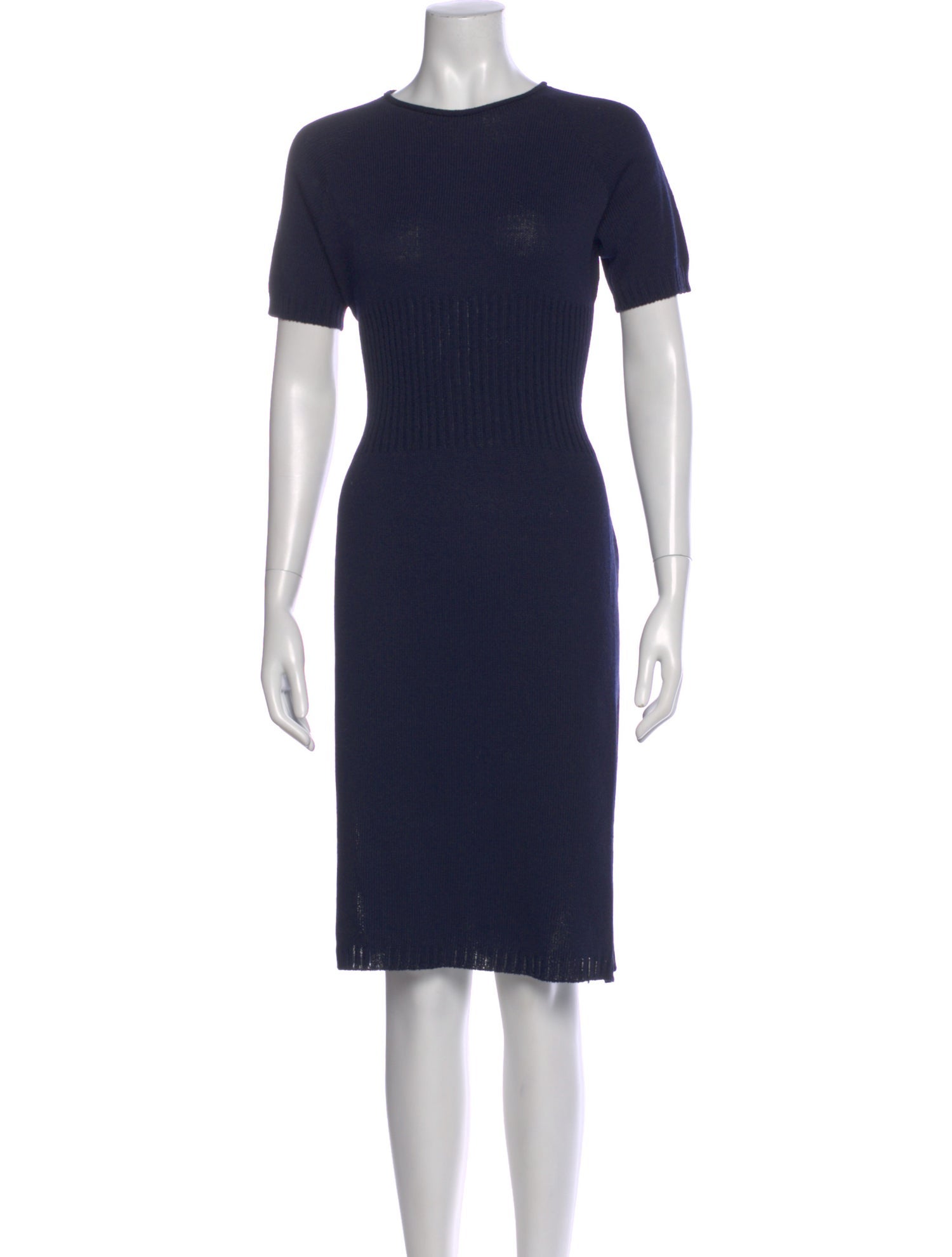 St. John Sport Wool Knee-Length Dress