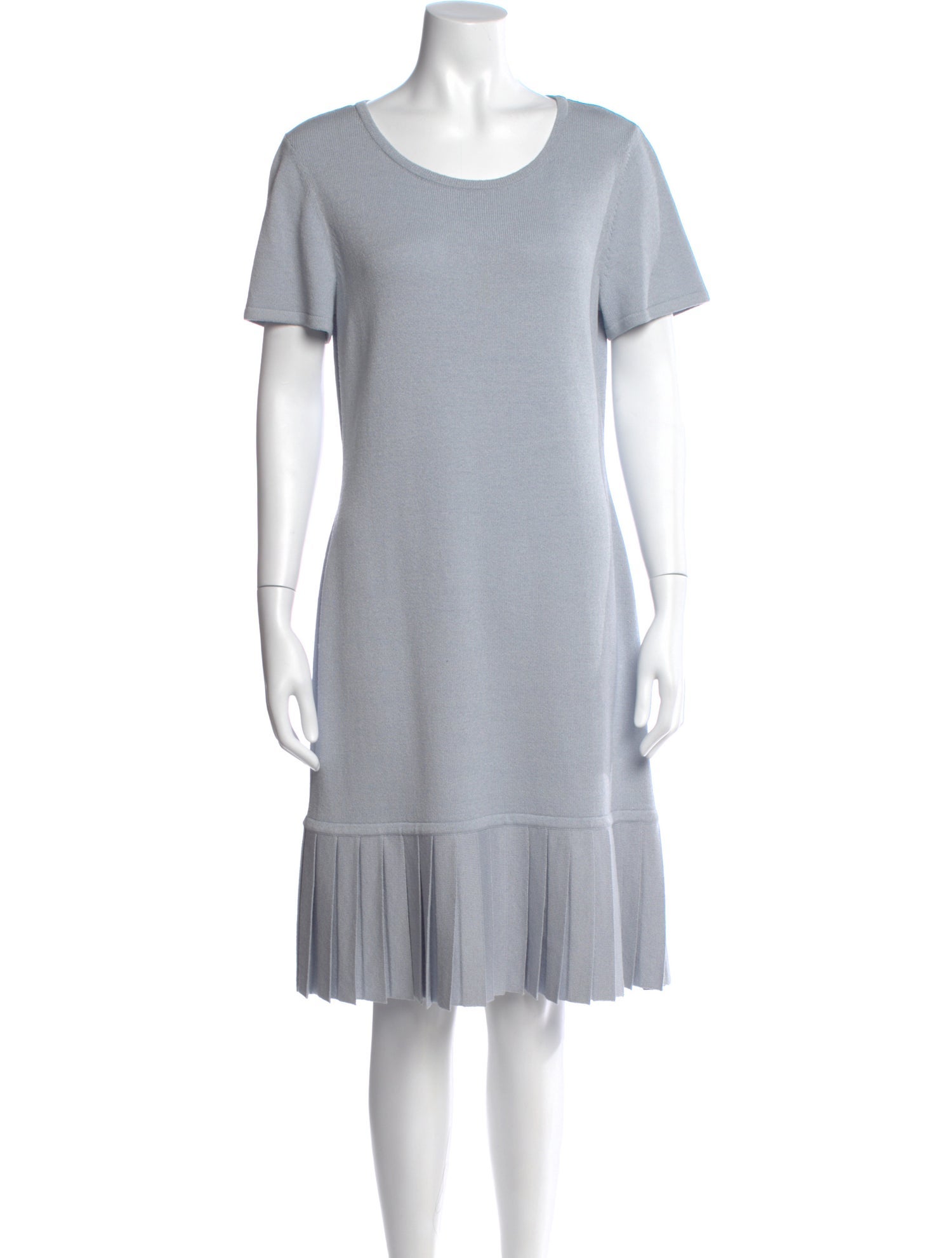 St. John Sport Wool Knee-Length Dress