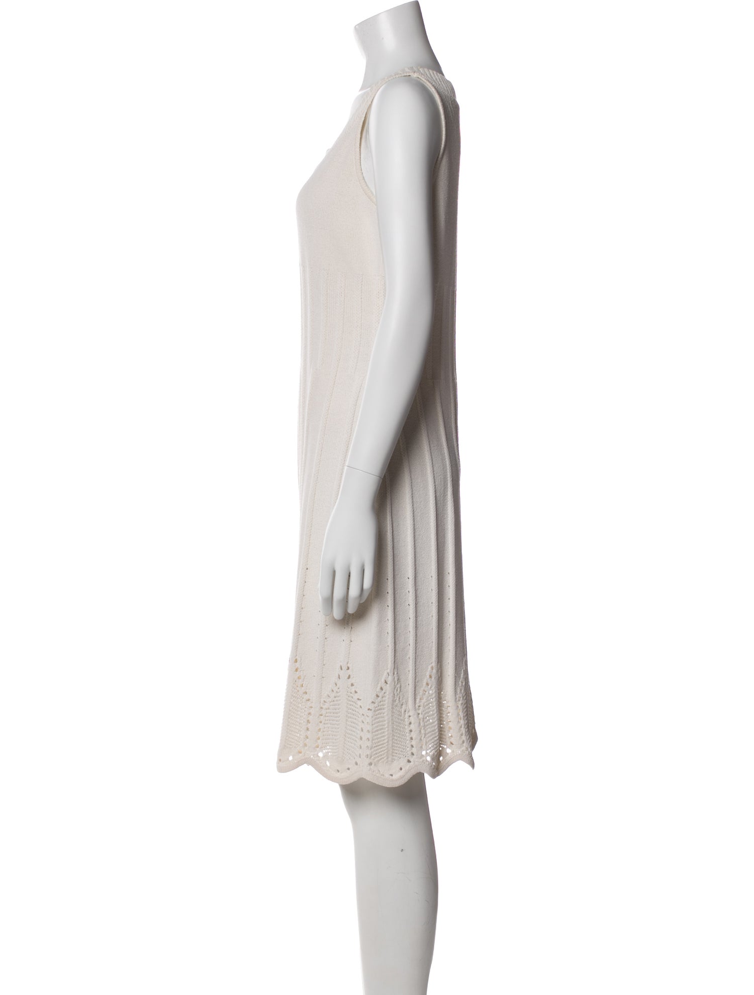 St. John Sport Wool Knee-Length Dress