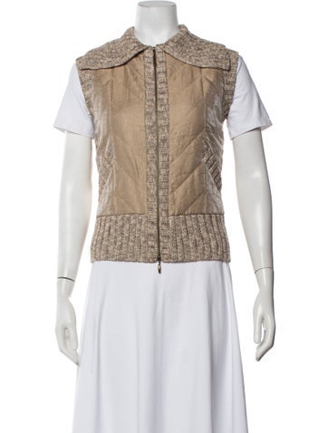 Pre-owned St John Vest In Neutrals