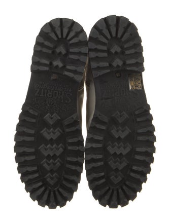 St. Moritz Suede Combat Boots