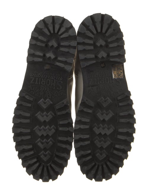 St. Moritz Suede Combat Boots