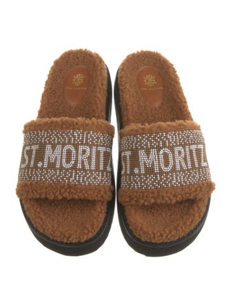 St. Moritz Striped Slides