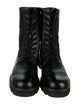Stuart Lamprell Leather Combat Boots