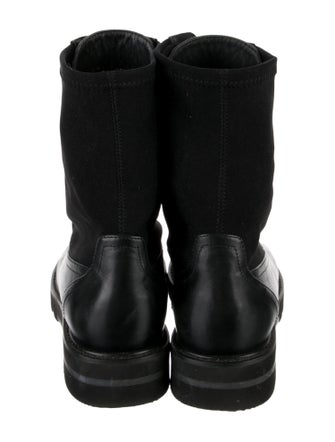 Stuart Lamprell Leather Combat Boots