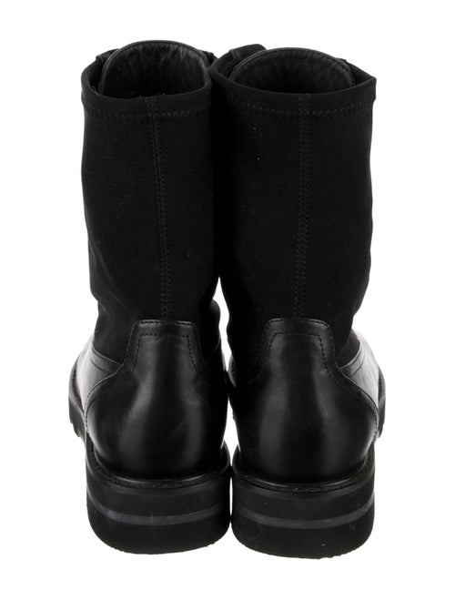 Stuart Lamprell Leather Combat Boots