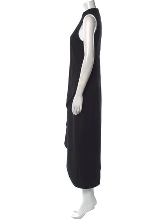 STYLAND Mock Neck Long Dress