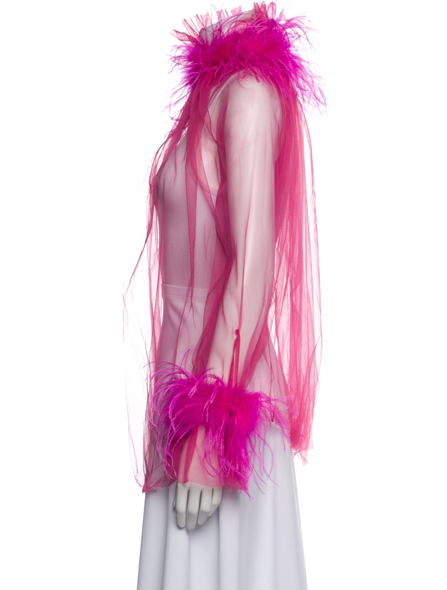 STYLAND Mock Neck Long Sleeve Blouse