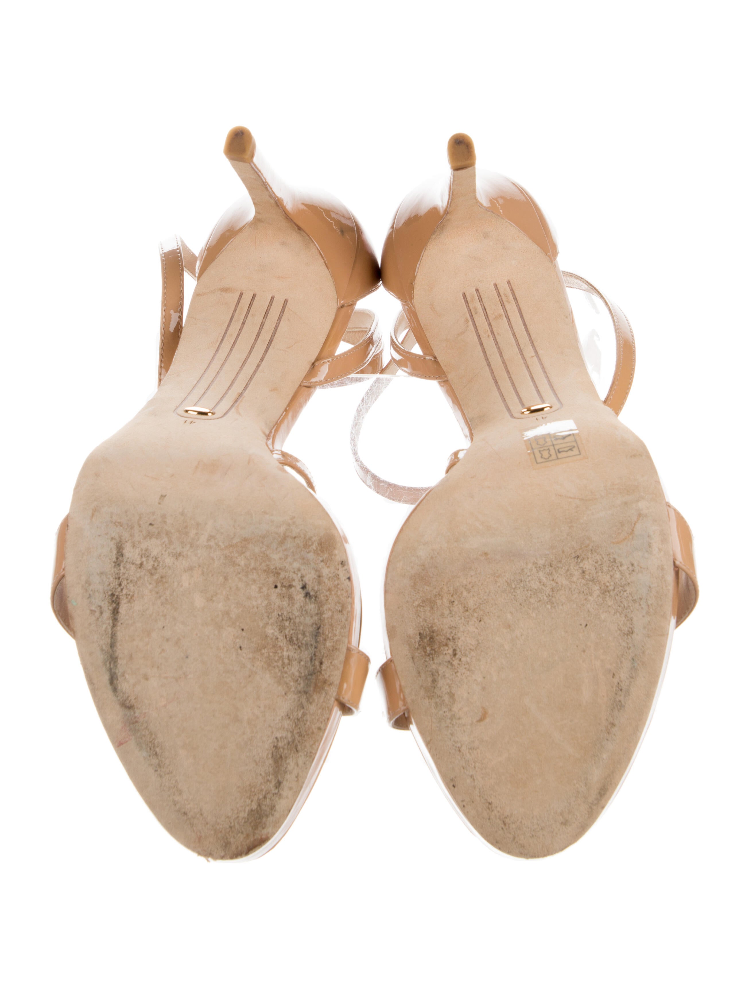 Stella Luna Patent Leather Sandals