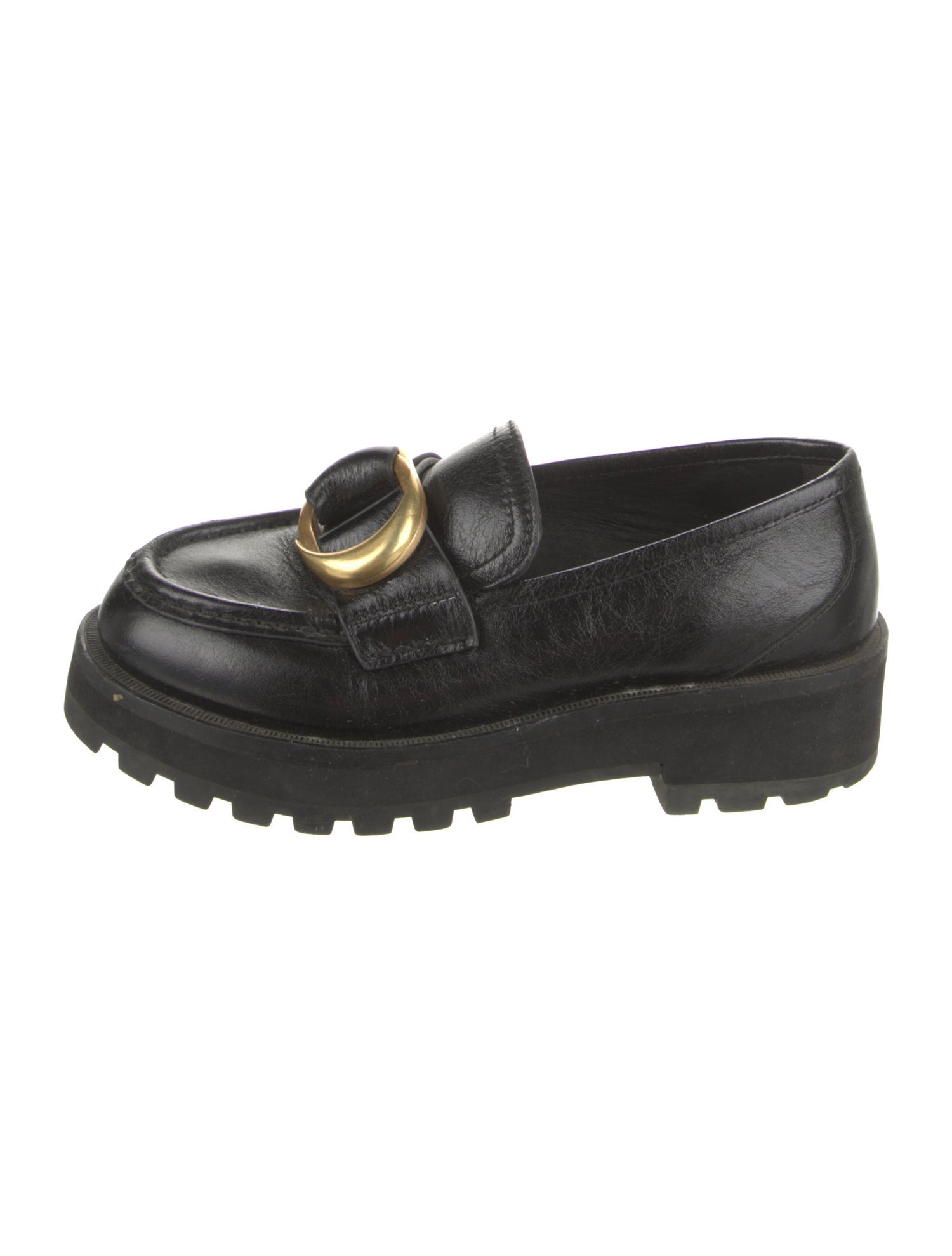 Stella Luna Leather Loafers