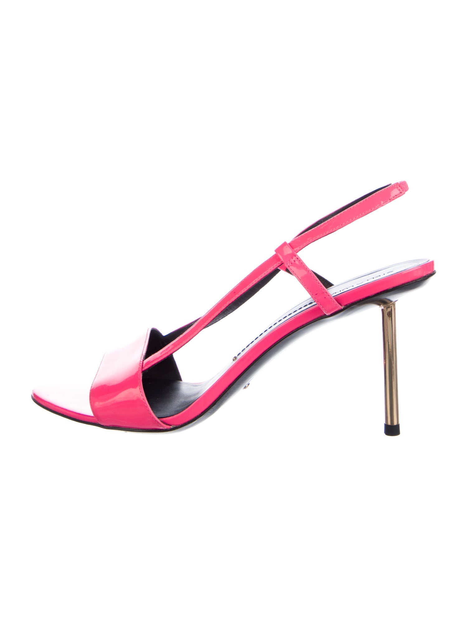 Stella Luna Patent Leather Slingback Sandals