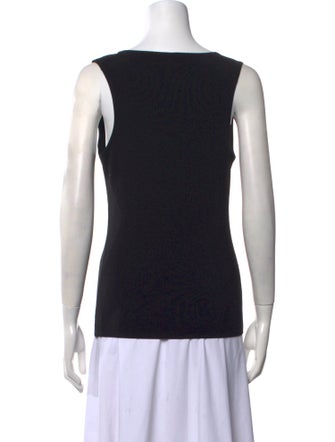 Stella Luna Scoop Neck Sleeveless Top