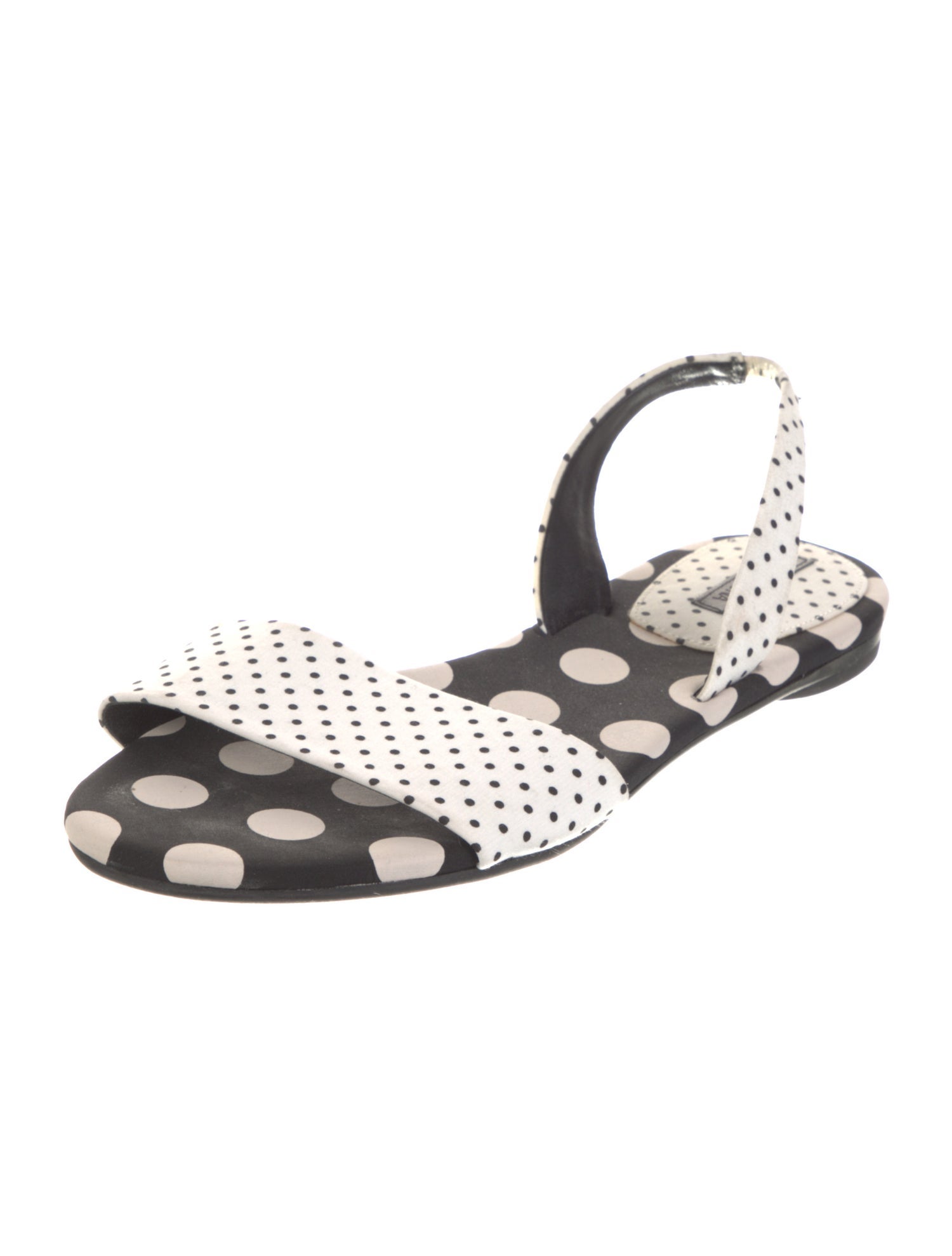 Stella Luna Canvas Printed Slingback Sandals