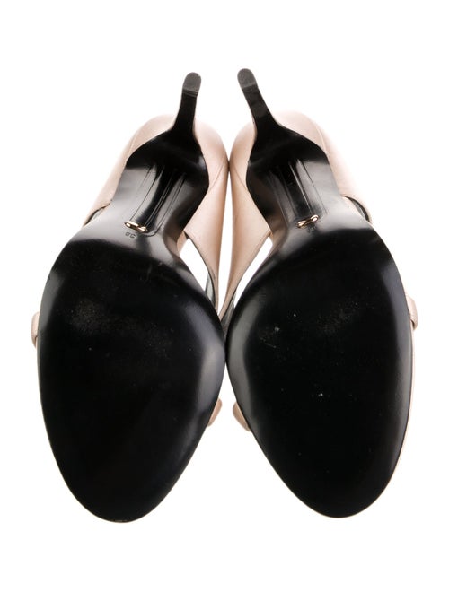 Stella Luna Satin Chain-Link Accents T-Strap Sandals