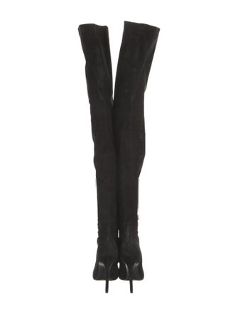 Stella Luna Suede Lace-Up Boots