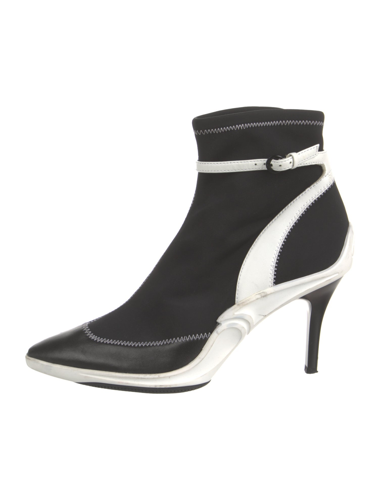 Stella Luna Neoprene Colorblock Pattern Sock Boots