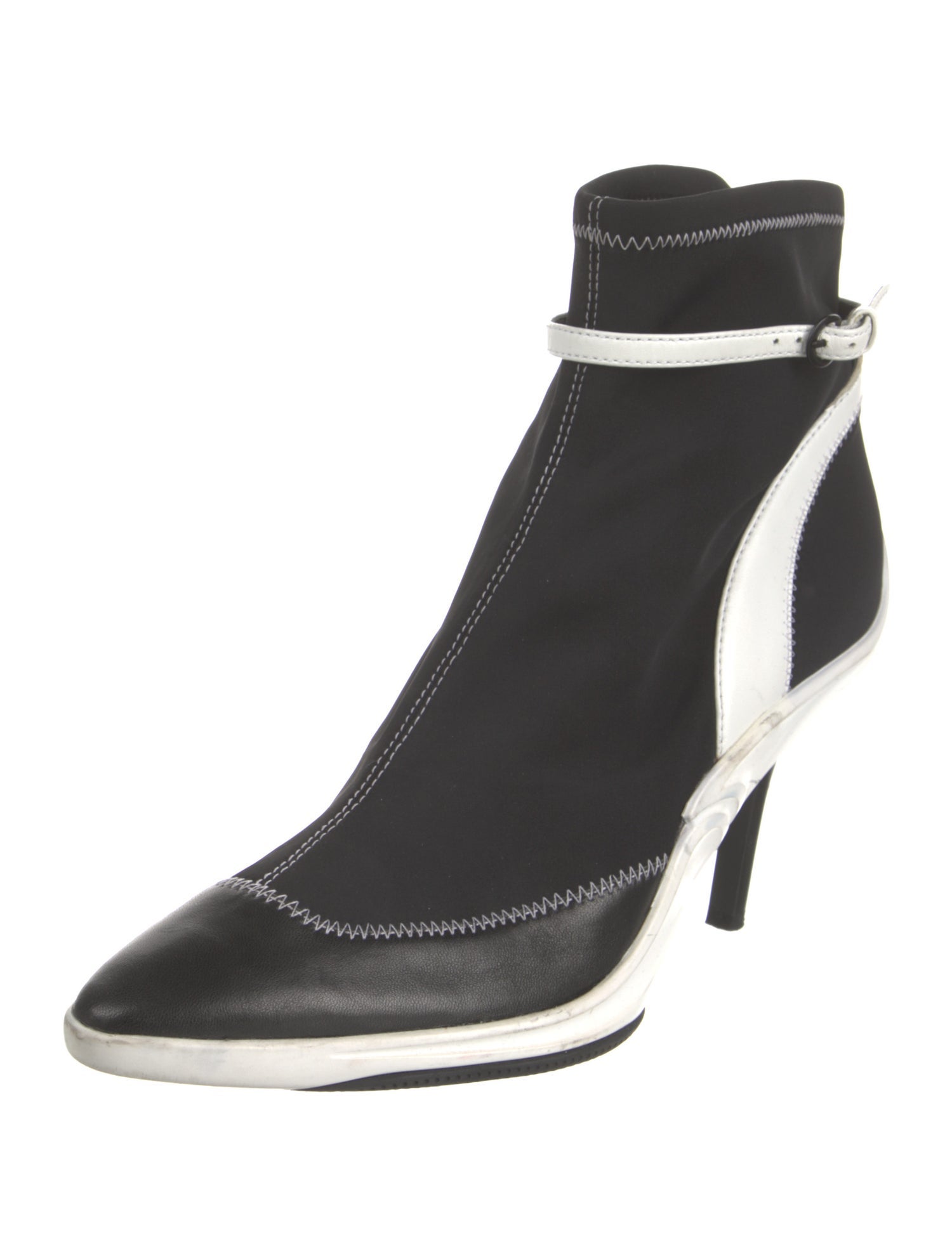 Stella Luna Neoprene Colorblock Pattern Sock Boots