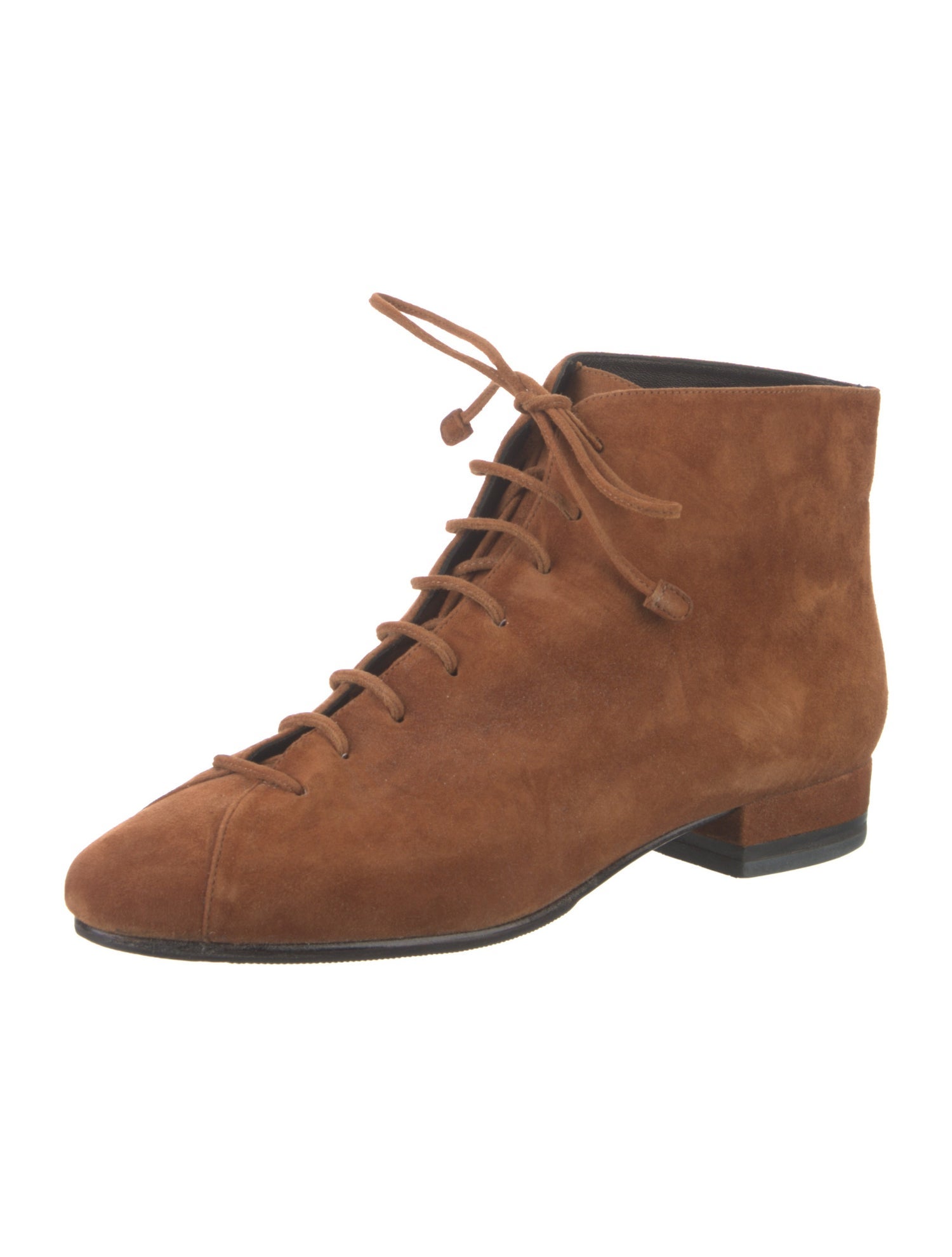 Stella Luna Suede Lace-Up Boots