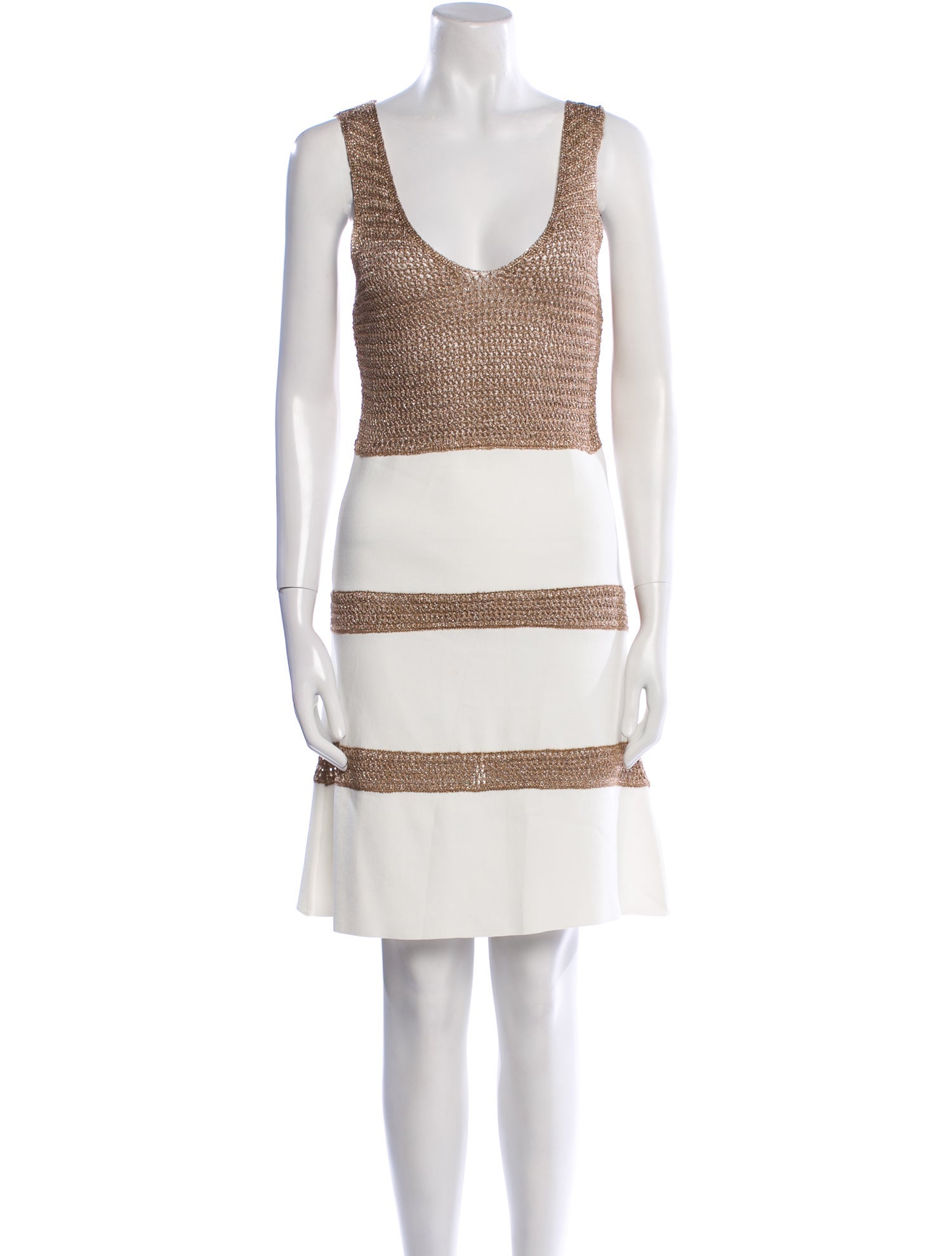 Stella Luna V-Neck Mini Dress