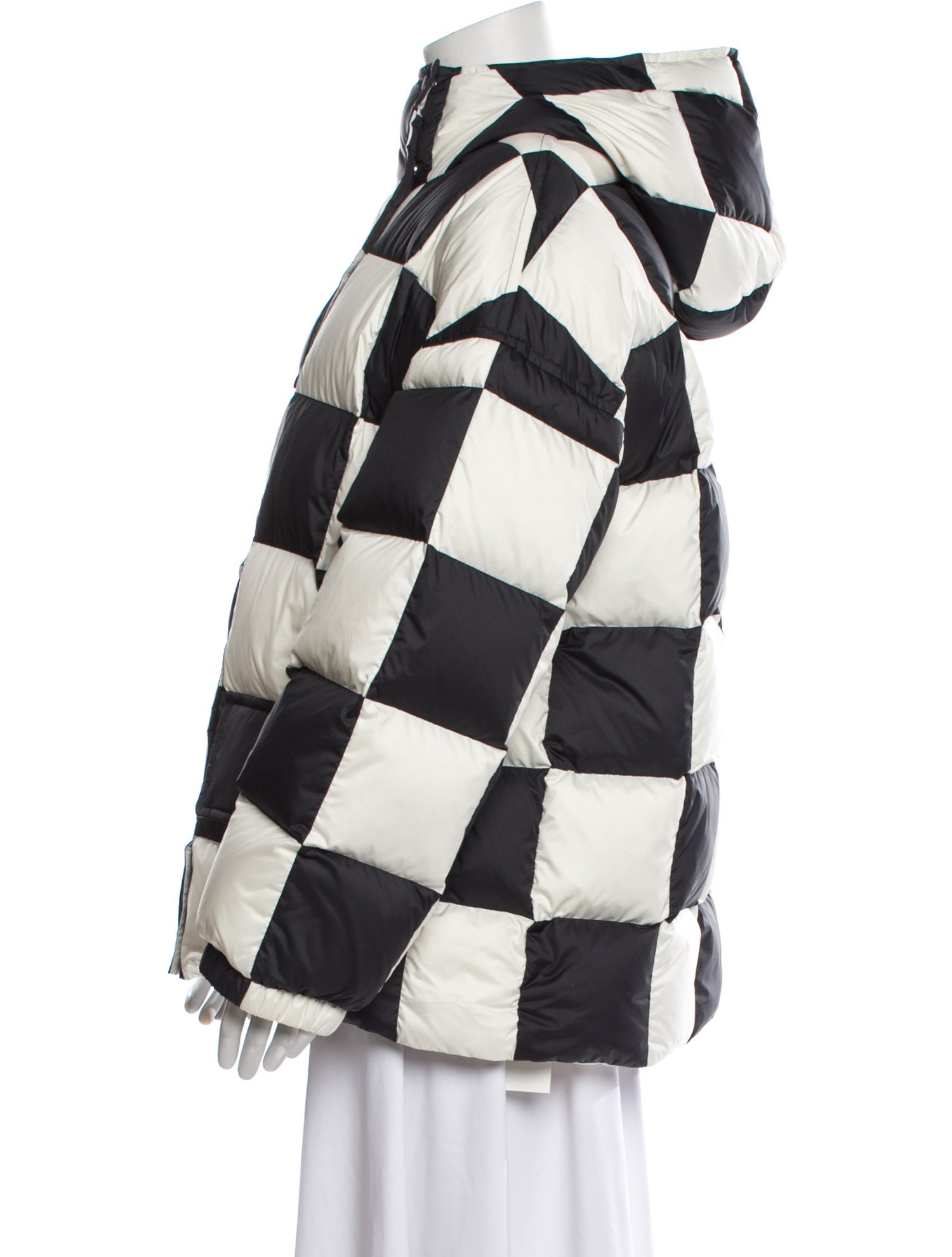 STAND STUDIO Striped Down Jacket